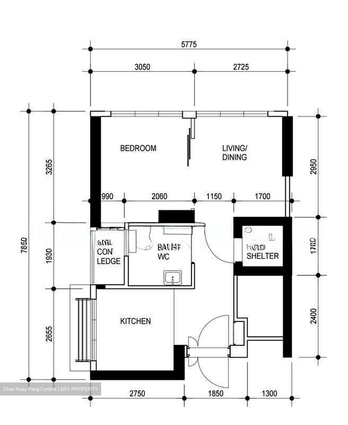 Blk 656A Punggol East (Punggol), HDB 2 Rooms #629162821